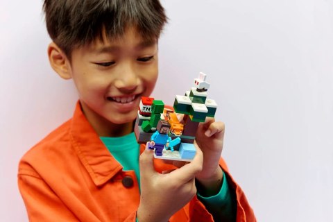 Lego LEGO Minecraft 21583 Przygoda Steve'a w tajdze
