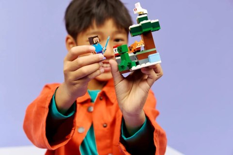 Lego LEGO Minecraft 21583 Przygoda Steve'a w tajdze