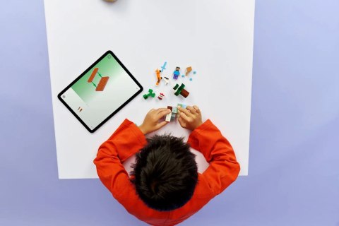 Lego LEGO Minecraft 21583 Przygoda Steve'a w tajdze