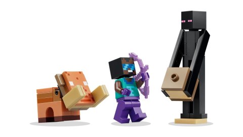 Lego LEGO Minecraft 21584 Podróż przez portal do Netheru i Endu