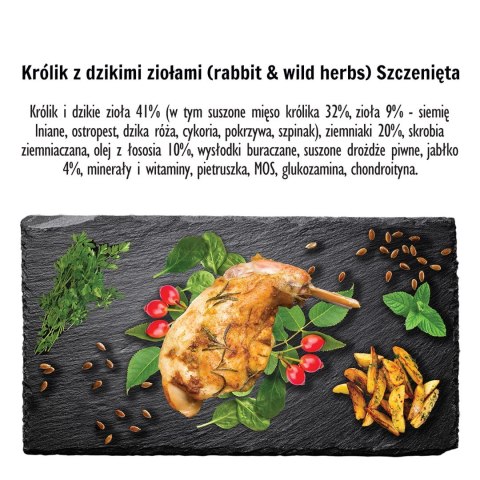 PAKA ZWIERZAKA Paka Zwierzaka Seventh Heaven Królik z dzikimi ziołami PUPPY ''S'' 3kg