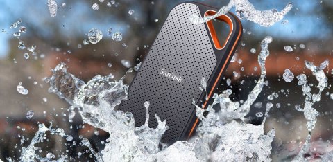 SanDisk Dysk zewnętrzny SSD SanDisk Extreme PRO Portable (1TB; USB 3.2; 2000 MB/s; SDSSDE81-1T00-G25)