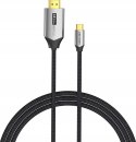 Vention Kabel USB-C do HDMI Vention 4K@60Hz w oplocie 2m szary