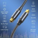 Vention Kabel audio optyczny Vention w oplocie z aluminiowym złączem 5m czarny