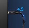Vention Kabel audio optyczny Vention w oplocie z aluminiowym złączem 5m czarny