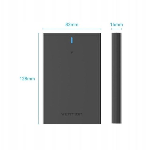 Vention Obudowa dysku twardego SATA 2,5" Vention USB 3.1 Gen2