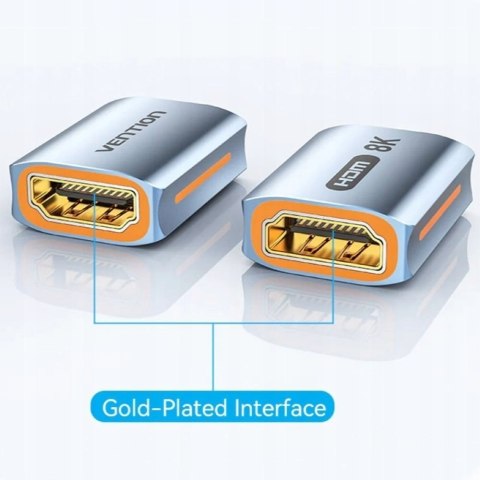 Vention Złączka HDMI-HDMI Vention 8K@60Hz Aluminium