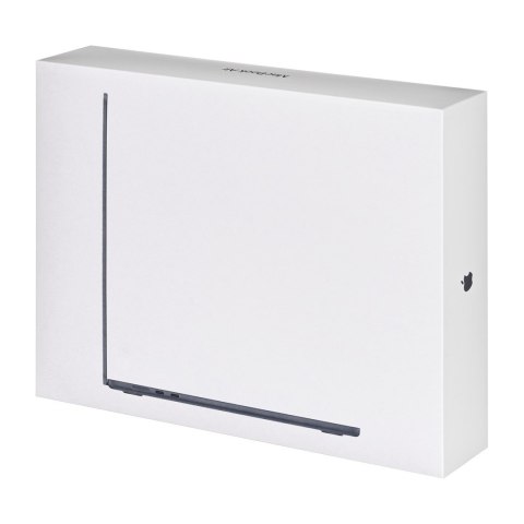 Apple Apple MacBook Air 15,3"Retina 500nit M4 chip with 10-core CPU + 10-core GPU 16GB SSD256 2xTB4 BLKB 1Y Midnight (WYPRZEDAŻ)