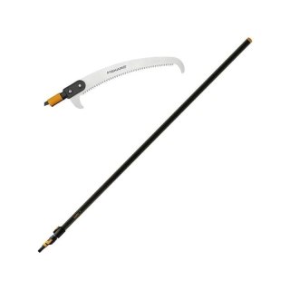 Fiskars Piła zakrzywiona z trzonem teleskopowym QuikFit (WYPRZEDAŻ)