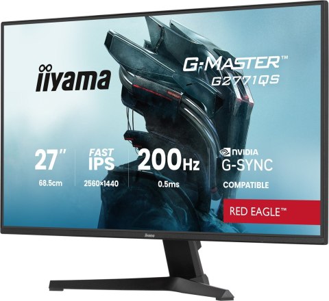 IIYAMA MONITOR IIYAMA LED Fast IPS 27" G2771QS-B1 Red Eagle 240Hz