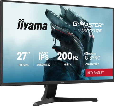 IIYAMA MONITOR IIYAMA LED Fast IPS 27" G2771QS-B1 Red Eagle 240Hz