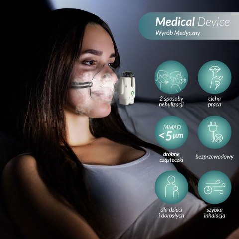 Neno NENO PRZENOŚNY NEBULIZATOR ULTRADŹWIĘKOWY ATEMO