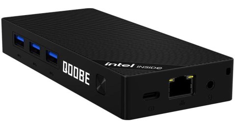 Qoobe Mini PC Qoobe SUC N150/12GB/SSD 512GB/Win 11 Pro czarny