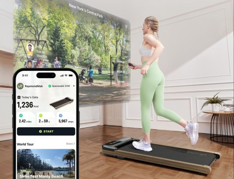 UREVO Bieżnia elektryczna UREVO SpaceWalk E4W (WYPRZEDAŻ)