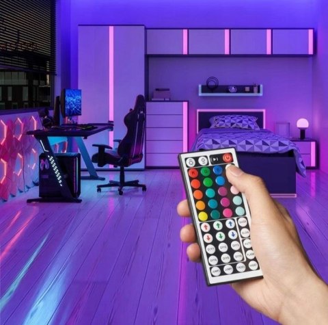 Vention Taśma LED Vention Silicone Neon z pilotem IR i zasilaczem DC 12V 5m