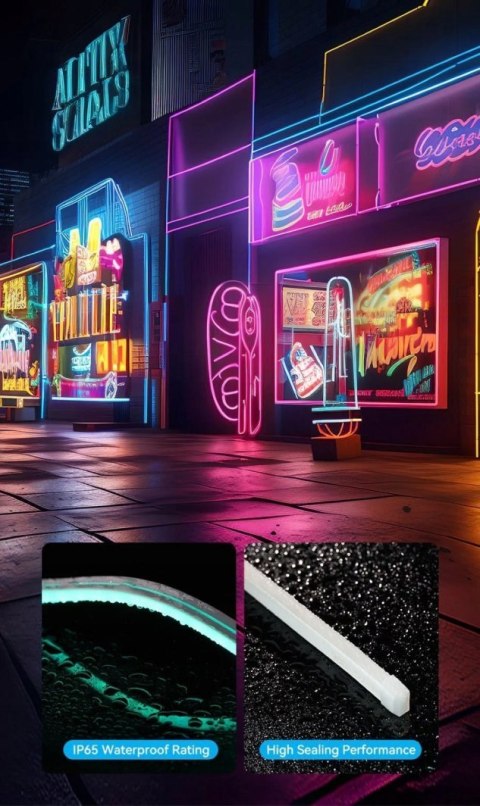 Vention Taśma LED Vention Silicone Neon z pilotem IR zasilanie USB 5V 2m