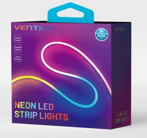Vention Taśma LED Vention Silicone Neon z pilotem IR zasilanie USB 5V 2m
