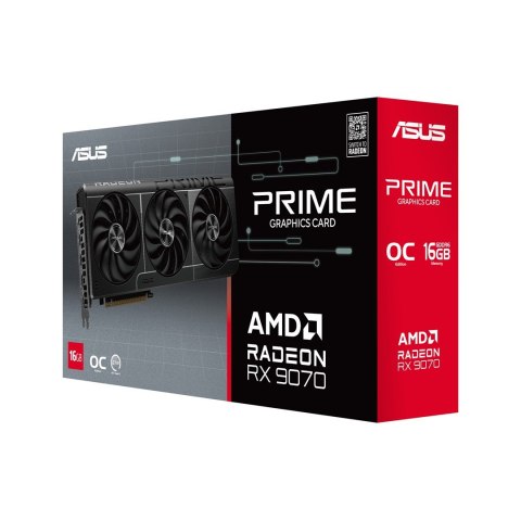 ASUS Karta graf. ASUS PRIME RX9070 O16G (WYPRZEDAŻ)