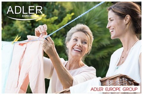 Adler Pralka turystyczna Adler AD 8051 (1000 obr/min; 3 kg; 370 mm; kolor niebieski) (WYPRZEDAŻ)