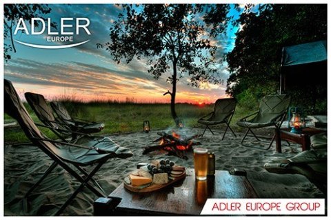 Adler Pralka turystyczna Adler AD 8051 (1000 obr/min; 3 kg; 370 mm; kolor niebieski) (WYPRZEDAŻ)