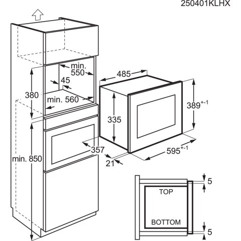 Electrolux Kuchenka mikrofalowa ELECTROLUX LMS4253TMK net/net (WYPRZEDAŻ)