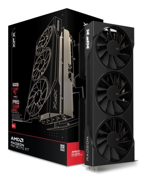 XFX Karta graf. XFX Swift RX 9070XT Triple Fan 16GB