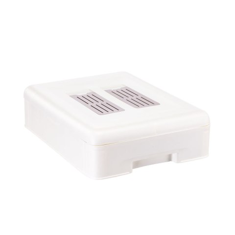 FERPLAST FERPLAST SAHARA TOILET GREY PINK kuweta dla kota