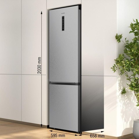 Gorenje Chłodziarko-zamrażarka GORENJE NRB620E61X4WFE
