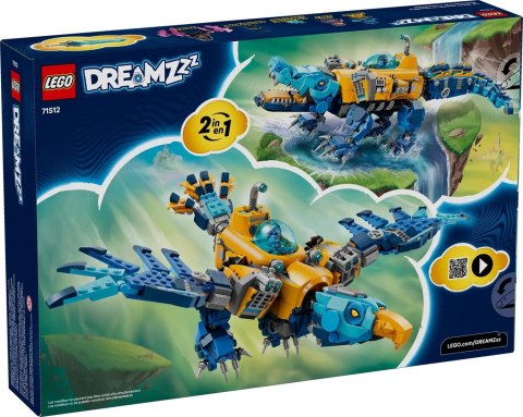 Lego LEGO DREAMZzz 71512 Krokodylowa łódź podwodna