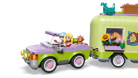 Lego LEGO Friends 42695 Przyczepa do przewozu źrebaków