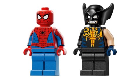 Lego LEGO Marvel Super Heroes 76336 Wolverine jako Venom i samochód Spider-Mana