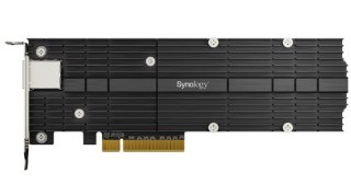 Synology Synology E10M20-T1 combo adapter, 2x10GbE RJ45, 2 slots M.2 (2280/22110) for SSD, PCIe 3.0 x8