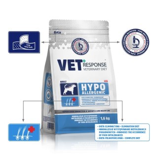 Vet Response VET HYPPOALERGENIC karma dla psa 1,6 kg