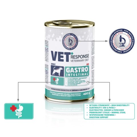 Vet Response VET RESPONSE GASTROINTESTINAL karma dla psa 400 g