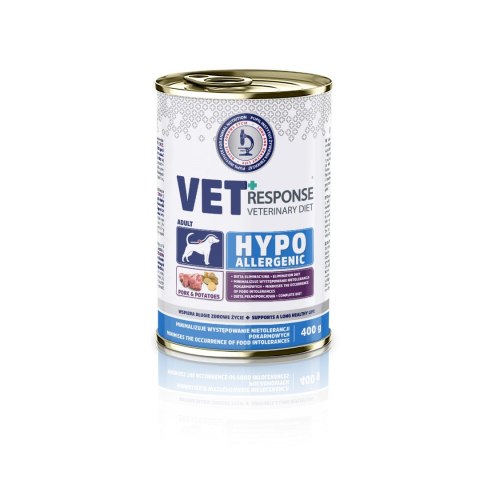 Vet Response VET RESPONSE Hypoallergenic wiep.karma dla psa 400g