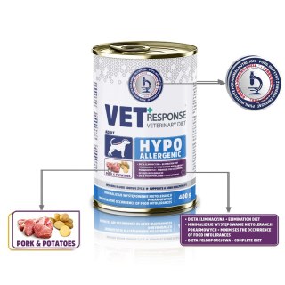 Vet Response VET RESPONSE Hypoallergenic wiep.karma dla psa 400g