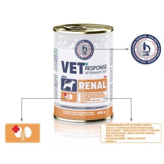 Vet Response VET RESPONSE RENAL karma dla psa 400 g