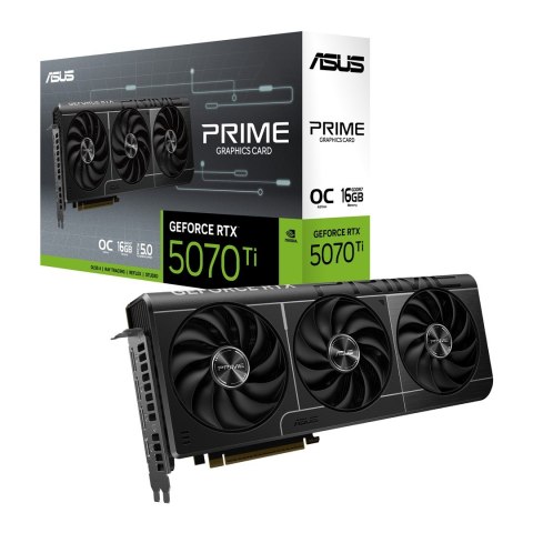 ASUS Karta graficzna ASUS PRIME GeForce RTX 5070 Ti OC 16GB