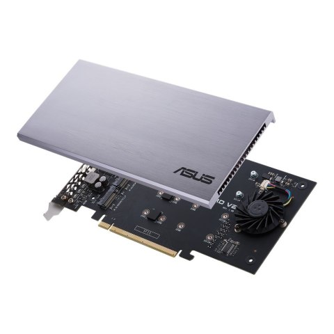ASUS Kontroler ASUS Hyper M.2 PCIe 3.0 x16, 4x M.2 NVMe (2242/2260/2280/22110) GEN 3