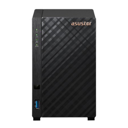 ASUSTOR NAS Asustor AS1202T; Tower; 2x (3.5" SATA HDD/ 2.5" SSD); Realtek RTD1619B, 1GB DDR4, 1x 2.5GbE, 3x USB 3.2