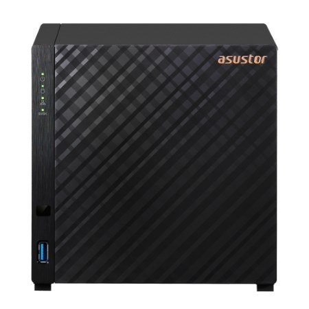ASUSTOR NAS Asustor AS1204T; Tower; 4x (3.5" SATA HDD/ 2.5" SSD); Realtek RTD1619B, 1GB DDR4, 1x 2.5GbE, 3x USB 3.2