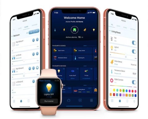 FIBARO Inteligentne gniazdko FIBARO Walli Outlet Type E, antracyt (FGWOE-011-8)