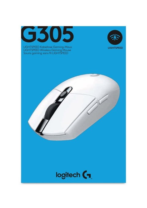 Logitech MYSZ GAMINGOWA G305 Wireless White