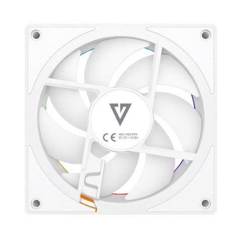 MODECOM MODECOM VOLCANO LOOP 120 ARGB REVERSE FAN BIAŁY