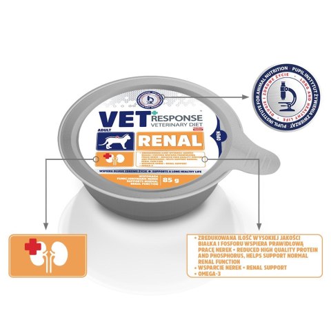 Vet Response VET RESPONSE RENAL dla kota 85 g