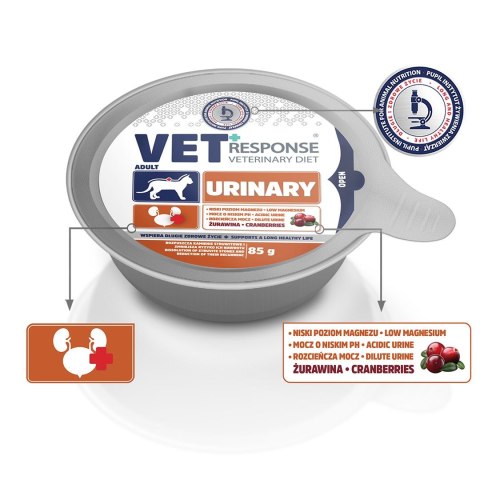 Vet Response VET RESPONSE URINARY mokra karma dla kota 85g