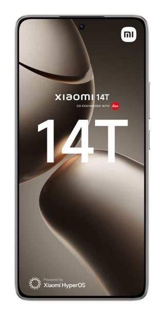Xiaomi Smartfon Xiaomi 14T 5G Dual Sim 12/256GB Titan Grey (WYPRZEDAŻ)