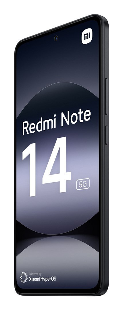 Xiaomi Smartfon Xiaomi Redmi Note 14 5G 8/256GB Midnight Black (WYPRZEDAŻ)