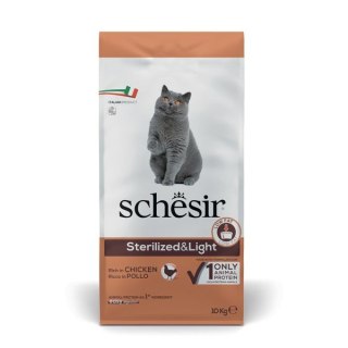 Agras Pet Foods SCHESIR Sterilized Bogata w kurczaka 10kg (WYPRZEDAŻ)