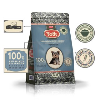 Folk FOLK Podhalańska pieczeń z jagnięciny z dodatkiem przepiórki i pietruszki 1.6kg